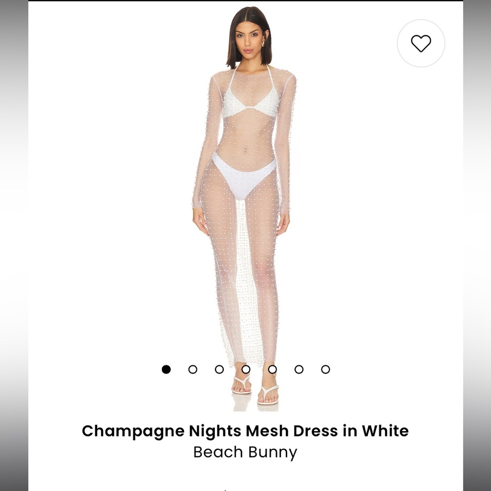 Mesh dress/coverup